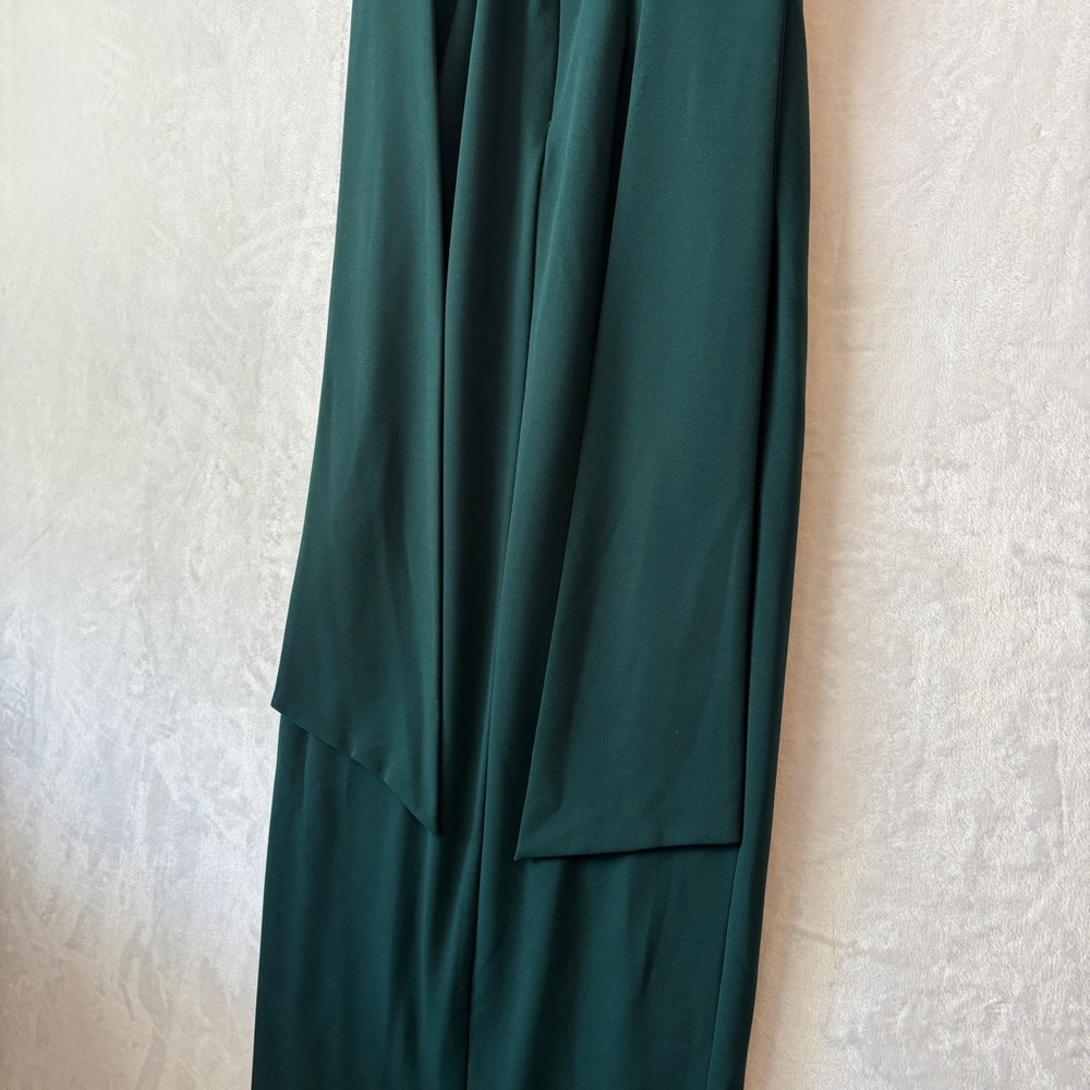 BHLDN green London Crepe Dress 4 - Picture 10 of 15